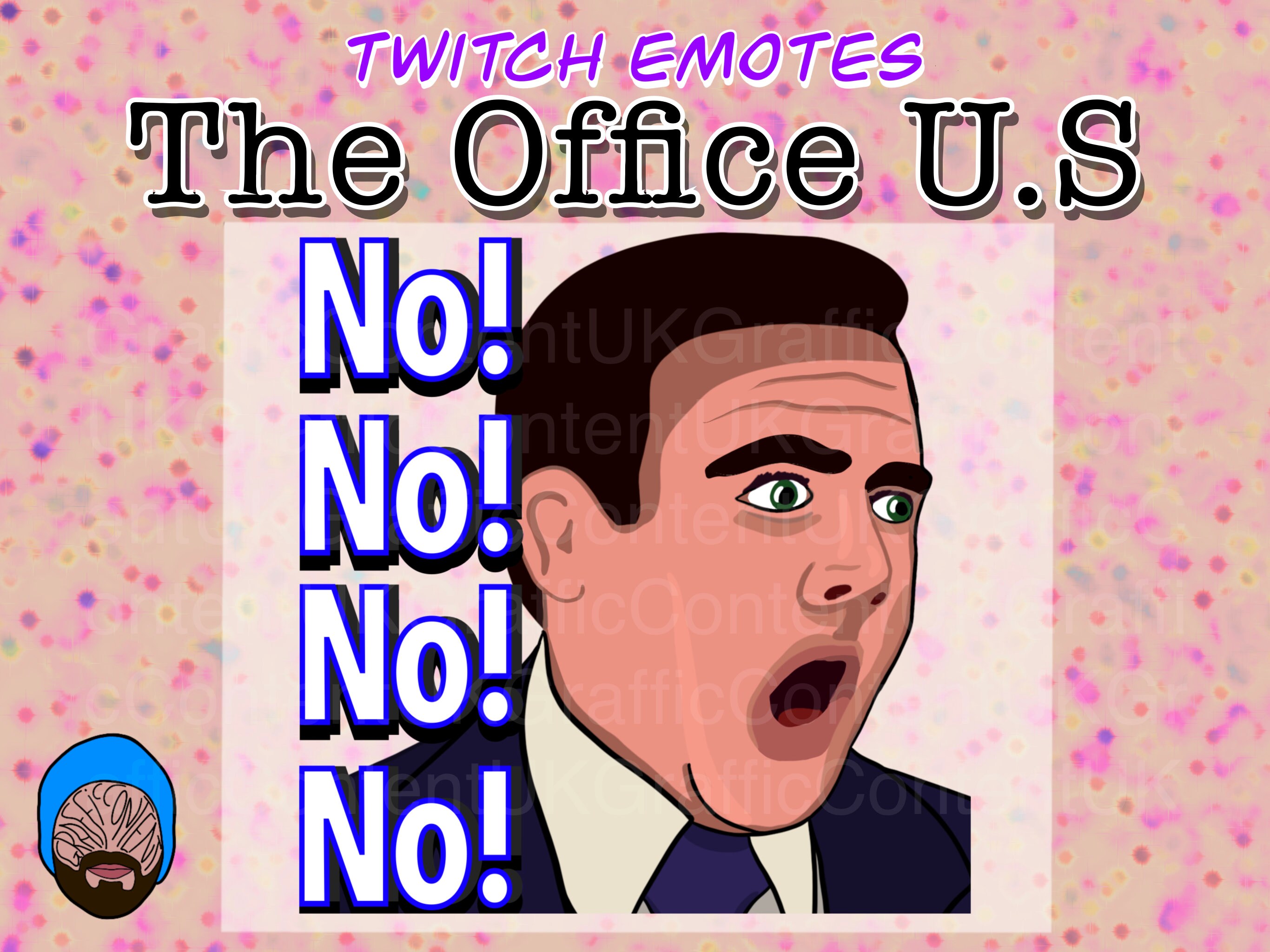 NO!NO!NO! - The Office (Inspired) - Twitch Emote