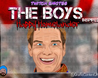 Happy Homelander - The Boys (Inspired) - Twitch Emote