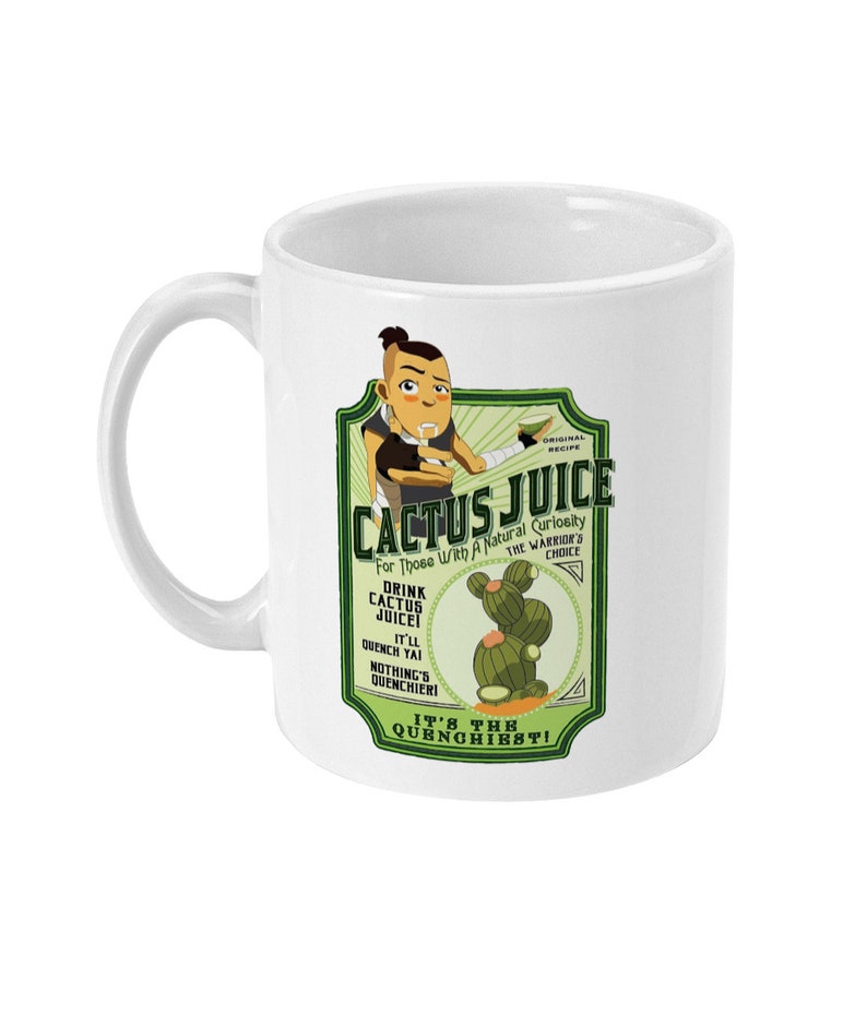 Sokka Cactus Juice 11oz 15oz Mug Drink Cactus Juice Avatar Etsy