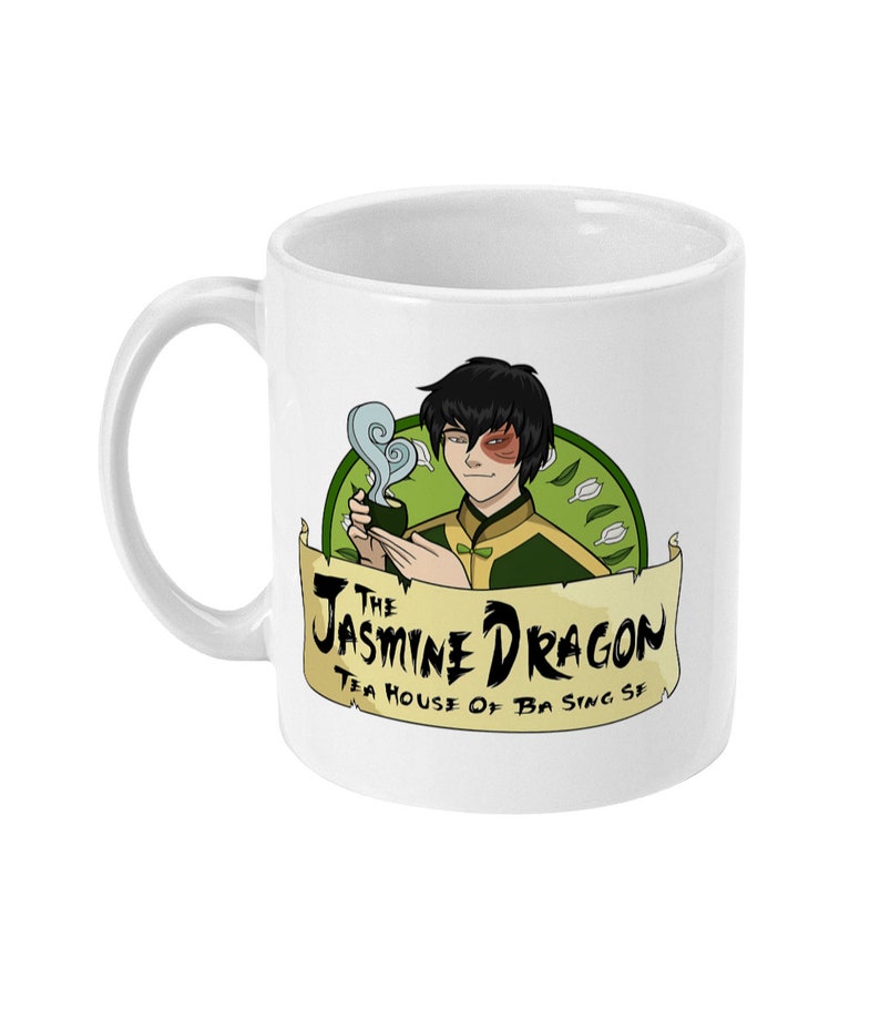 Zuko Jasmine Dragon Tea House 11oz 15oz mug Avatar The Last Etsy