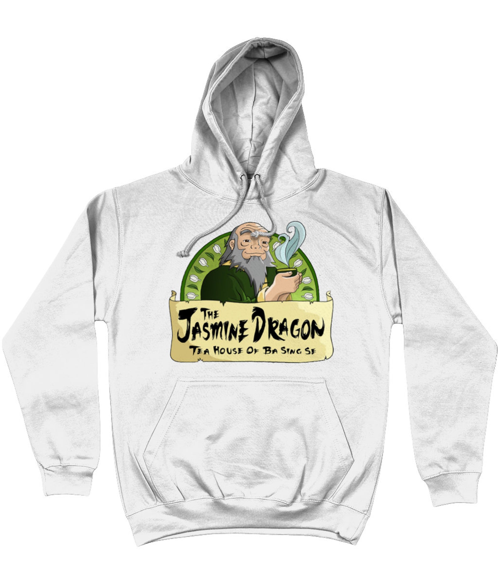 Iroh Jasmine Dragon Tea House Hoodie Avatar The Last Etsy