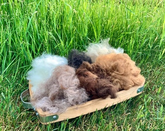 Fibra de alpaca natural para nidos de aves: materia prima ecológica