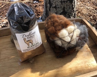 Bird Nesting Heart - Gift Pack Filled with 100% Alpaca fiber + Refill - 3D - Refillable - Bird Lover Gift - Housewarming Gift