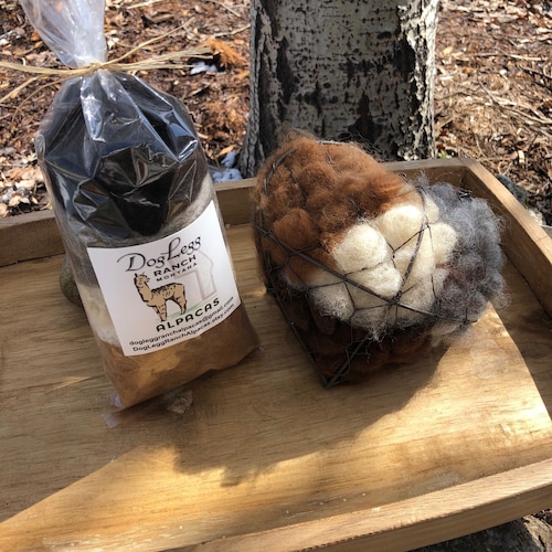 Alpaca Fiber Bird Nesting Heart Gift Pack with Refill
