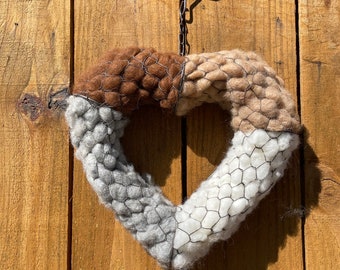 Alpacavezel vogelnest hart: hervulbare tuinkunst groot