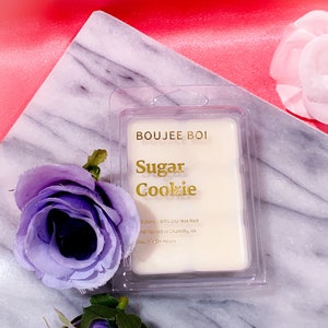 Sugar Cookie Royale Wax Melt, Scented Wax for Wax Warmer, Hand Poured All Natural 100% Vegan Soy Wax