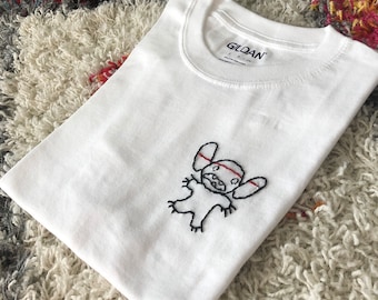 Lilo & Sitch - Stitch's Badness Level - Embroidered Tee