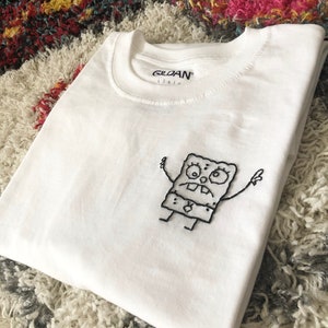 Doodlebob - Embroidered Tee