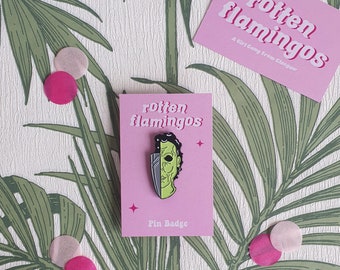 Michael Myers - Enamel Pin - Glow in the Dark - Pop Culture - Halloween - Halloween pin - Fashion Accessories- Horror Movie - Horror -Spooky