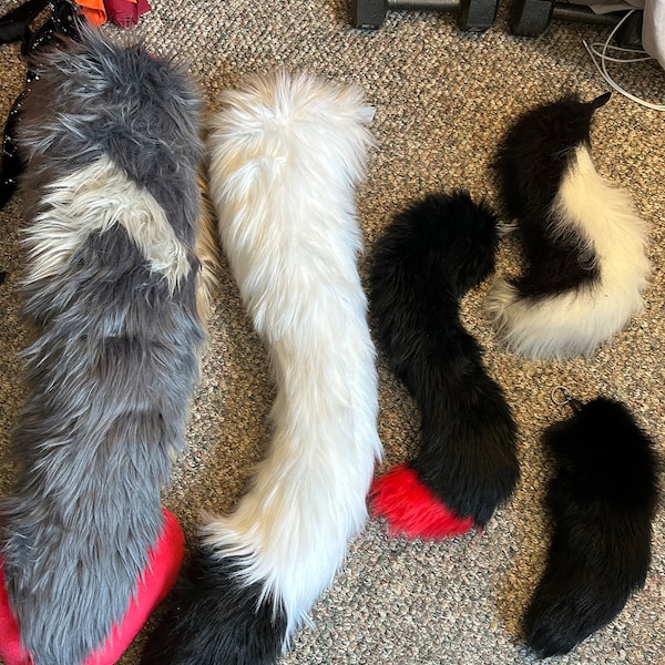 Premade Fursuit Tails - Ready to Ship!