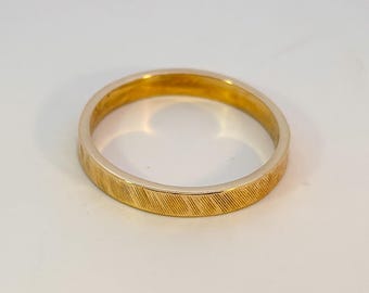 Yellow Gold Band Ring