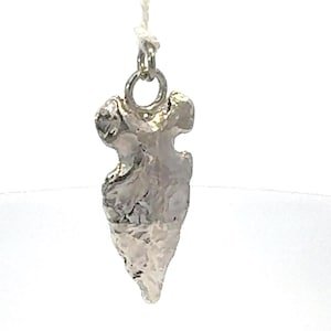 Vintage Sterling Silver Arrowhead Charm Pendant