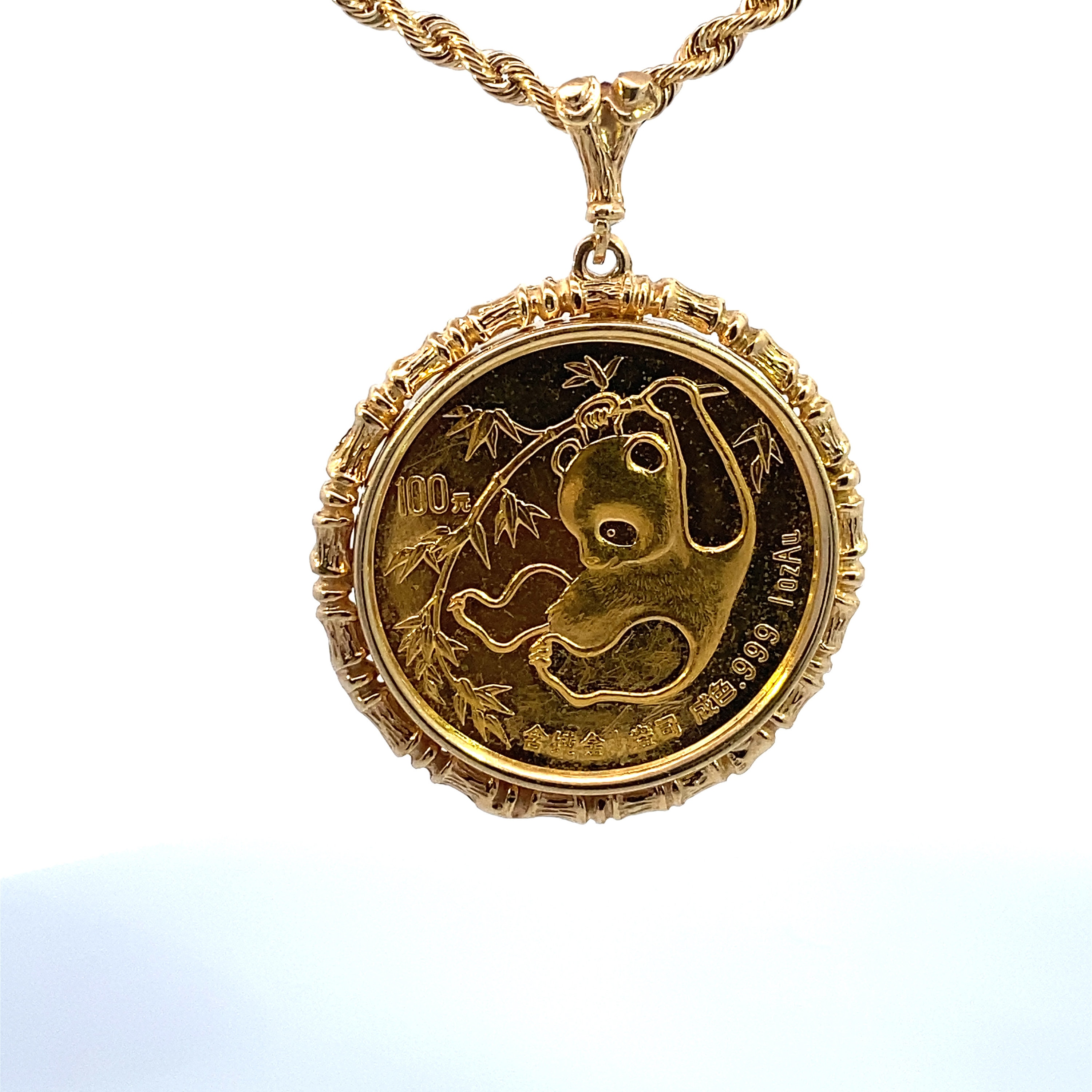 Panda Coin in Bezel - Etsy