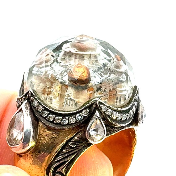 Sevan Designs Vintage Gold and Silver Reverse Int… - image 3