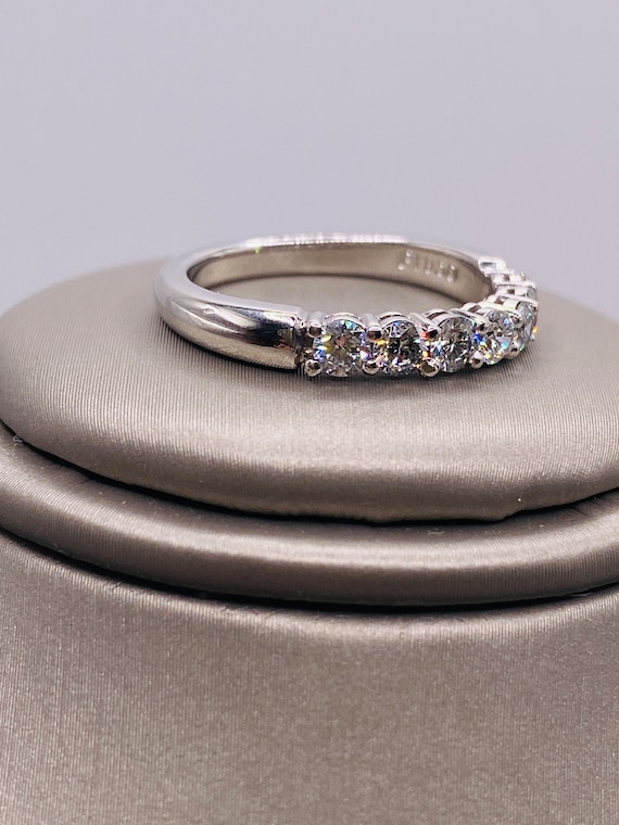 Tiffany & Co 0.57 Carat Diamond Platinum Embrace … - image 1