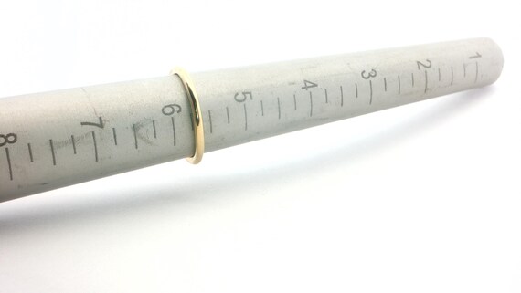 18K Yellow Gold Diamond Ring - image 4