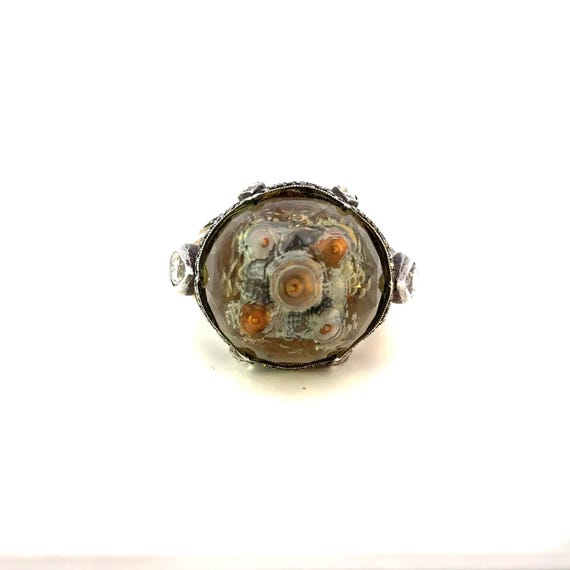 Sevan Designs Vintage Gold and Silver Reverse Int… - image 5