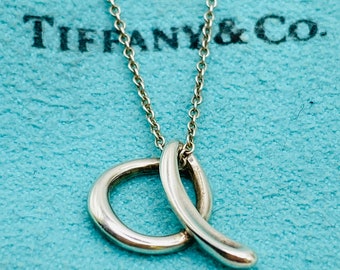 Tiffany Initial Necklaces - Etsy UK