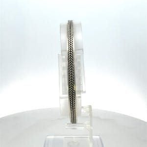 Vintage Sterling Silver Bangle Bracelet