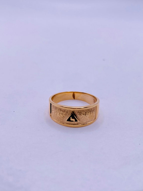 14k Gold Masonic Ring