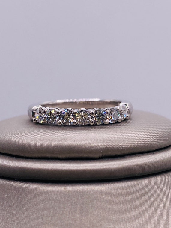 Tiffany & Co 0.57 Carat Diamond Platinum Embrace … - image 3
