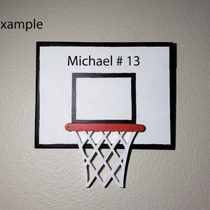 Basketball wall art