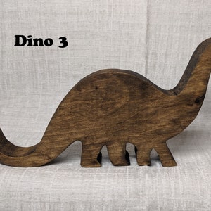 Wooden Dinosaurs