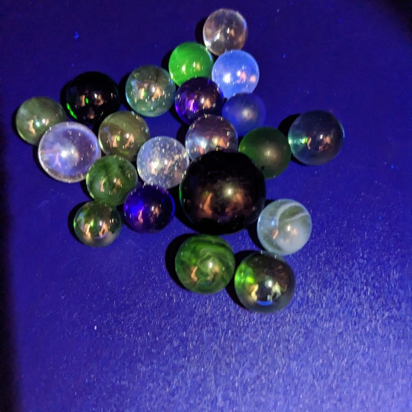 Glow Marbles Etsy