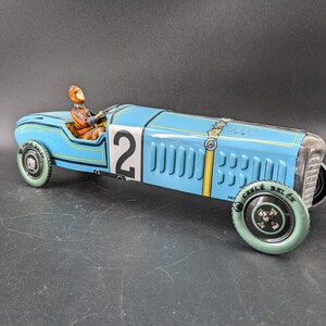 Paya Reproduction Vintage Tin Auto Carrera 1932 Model 914 Limited Edition 3030/5000 image 2