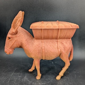 Vintage 1960&#39;s Plastic Mechanical Donkey Cigarette Dispenser, Works Perfectly!
