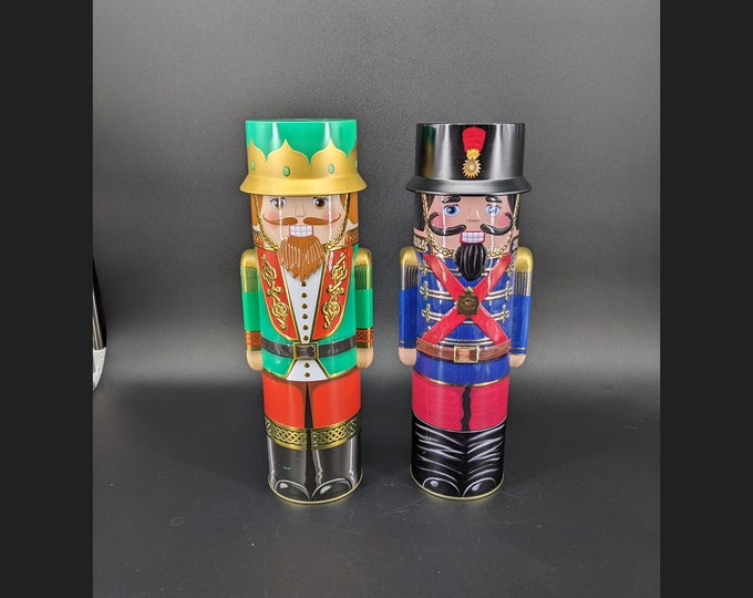 Set of 2 London Harry Christmas Nutcracker Tins 12'' Etsy