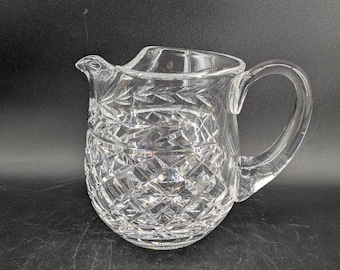 Vintage Waterford Crystal Glandore Pattern Pitcher 5 3/4'' by 7''