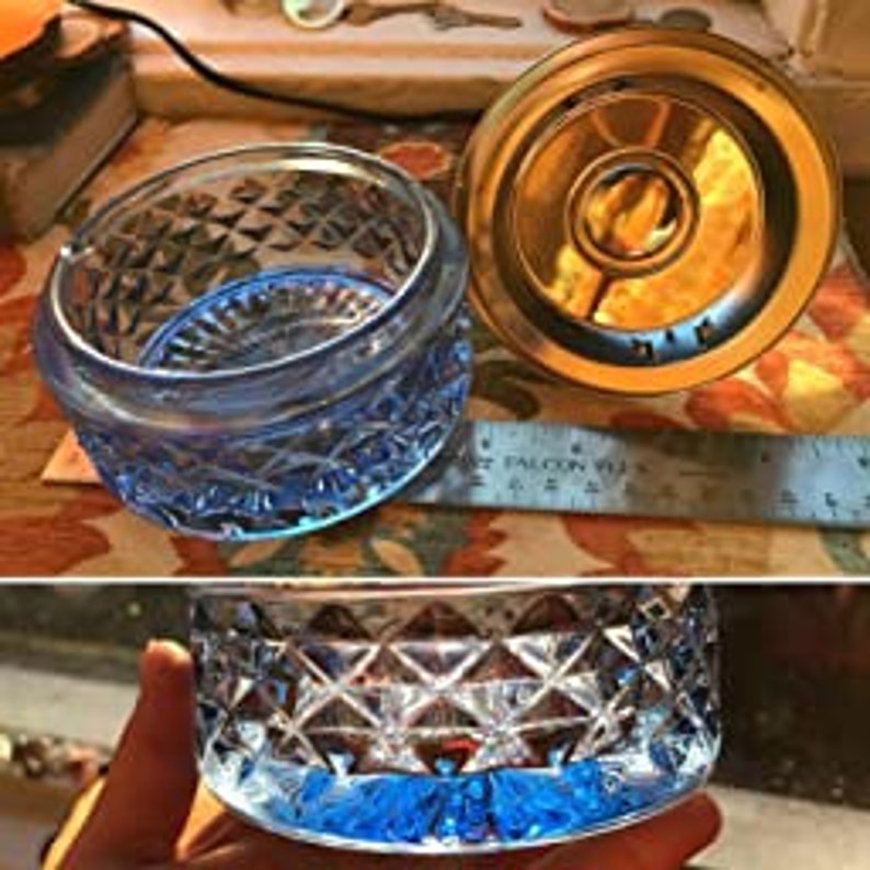 Retro Smokeless Spinning Ashtray Etsy