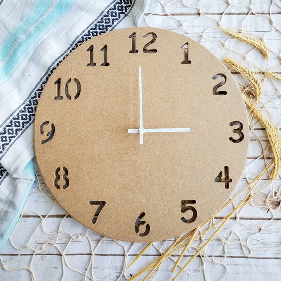 Clock Blanks Blank Clocks for Resin Blank Clock Face for Etsy