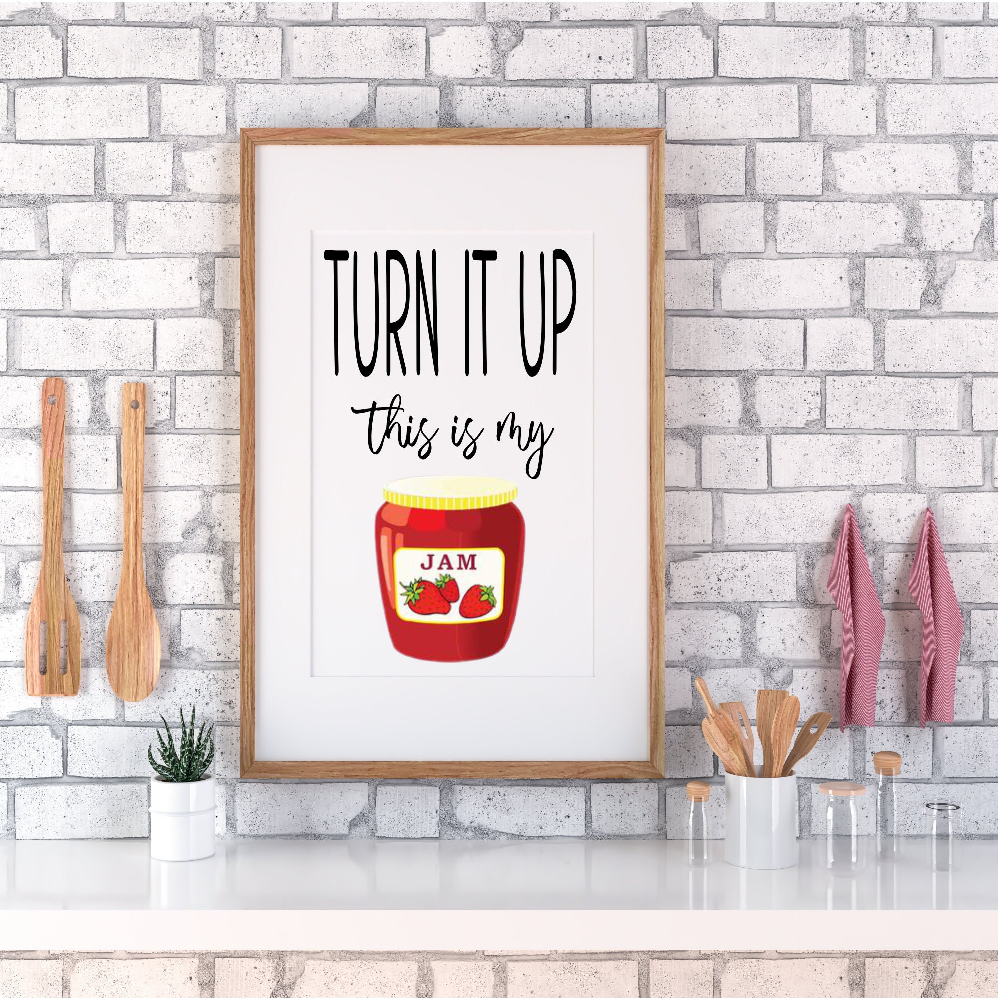 Printable Kitchen Wall Art, Funny Kitchen Decor, Funny House Signs ...