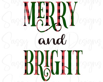 Allegro e luminoso PNG per sublimazione, sublimazione natalizia Download per camicie, Sublimazione Tumbler Natale, Buffalo Plaid PNG Natale