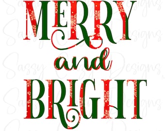 Allegro e luminoso PNG per sublimazione, sublimazione natalizia Download per camicie, Sublimazione Tumbler Natale, Fiocco di neve PNG Natale
