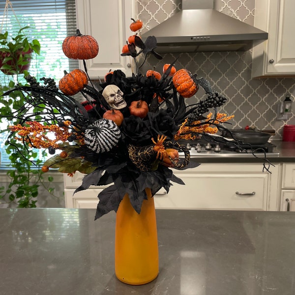 Halloween Vase Etsy