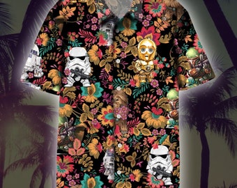 star wars tropical shirt