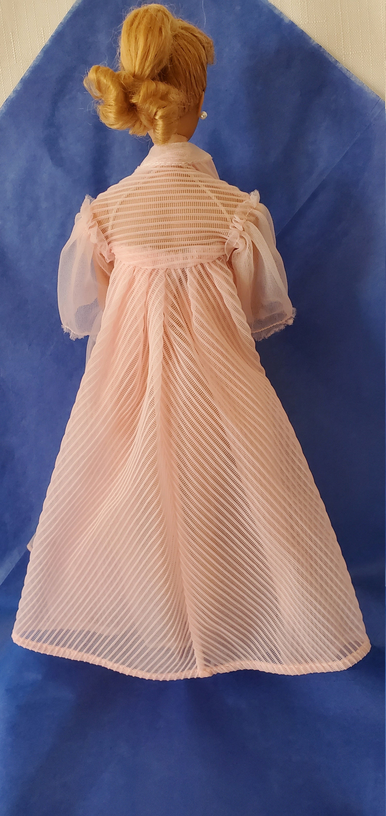 Vintage Barbie Doll Pink Nightgown Robe 965 nighty | Etsy