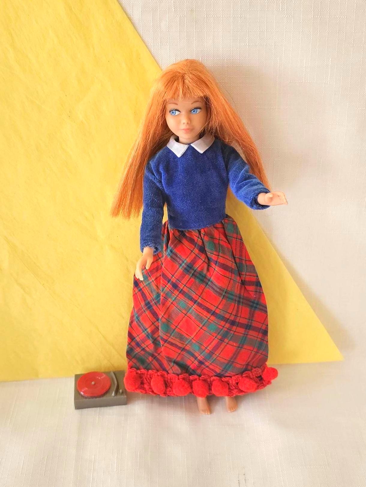 Barbie Blue Plaid Dress - Etsy