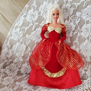 Christmas barbie cheap red dress