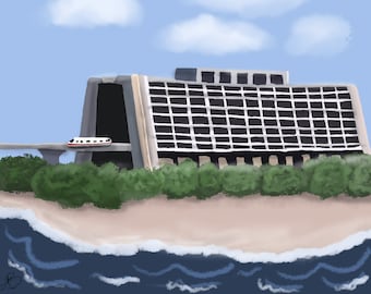 Disneys samtida resortkonsttryck