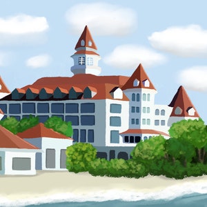 Disneys Grand Floridian Resort Kunstdruck
