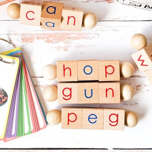 Little Bud Kids CVC Phonics Toy Game