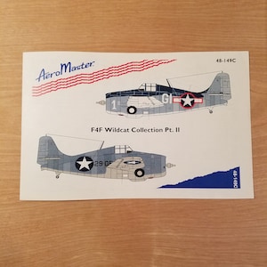 AeroMaster 48-149C | F4F Wildcat Collection Pt. II Decals