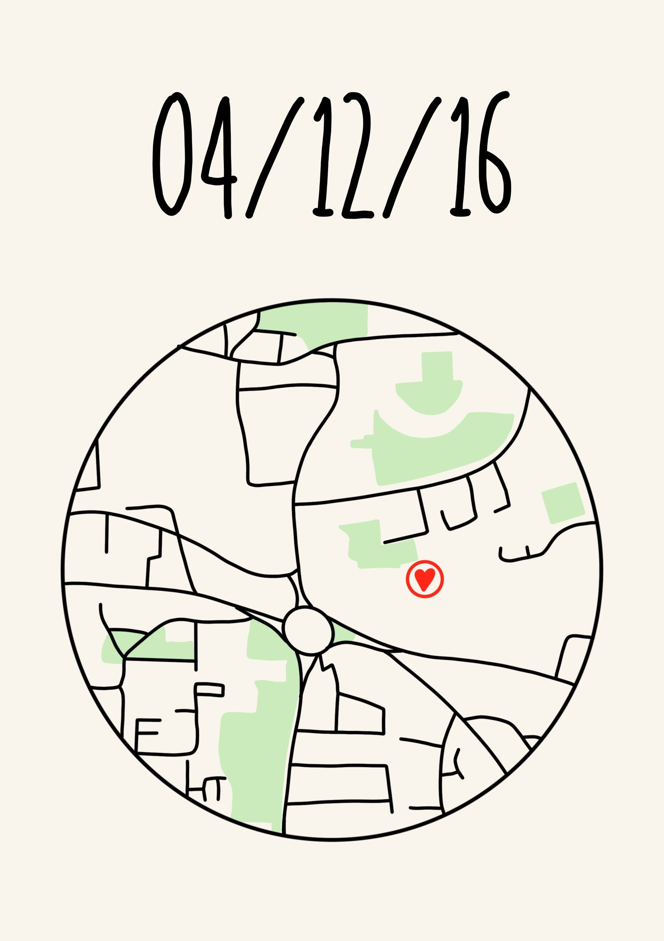 where-we-met-map-our-first-date-map-custom-location-map-etsy-uk