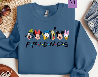 Sweat-shirt Mickey et ses amis, Sweat-shirt Disney, Mickey, Minnie, Dingo, Pluton, Donald, Sweat-shirt Daisy, Sweat-shirts de vacances Disney