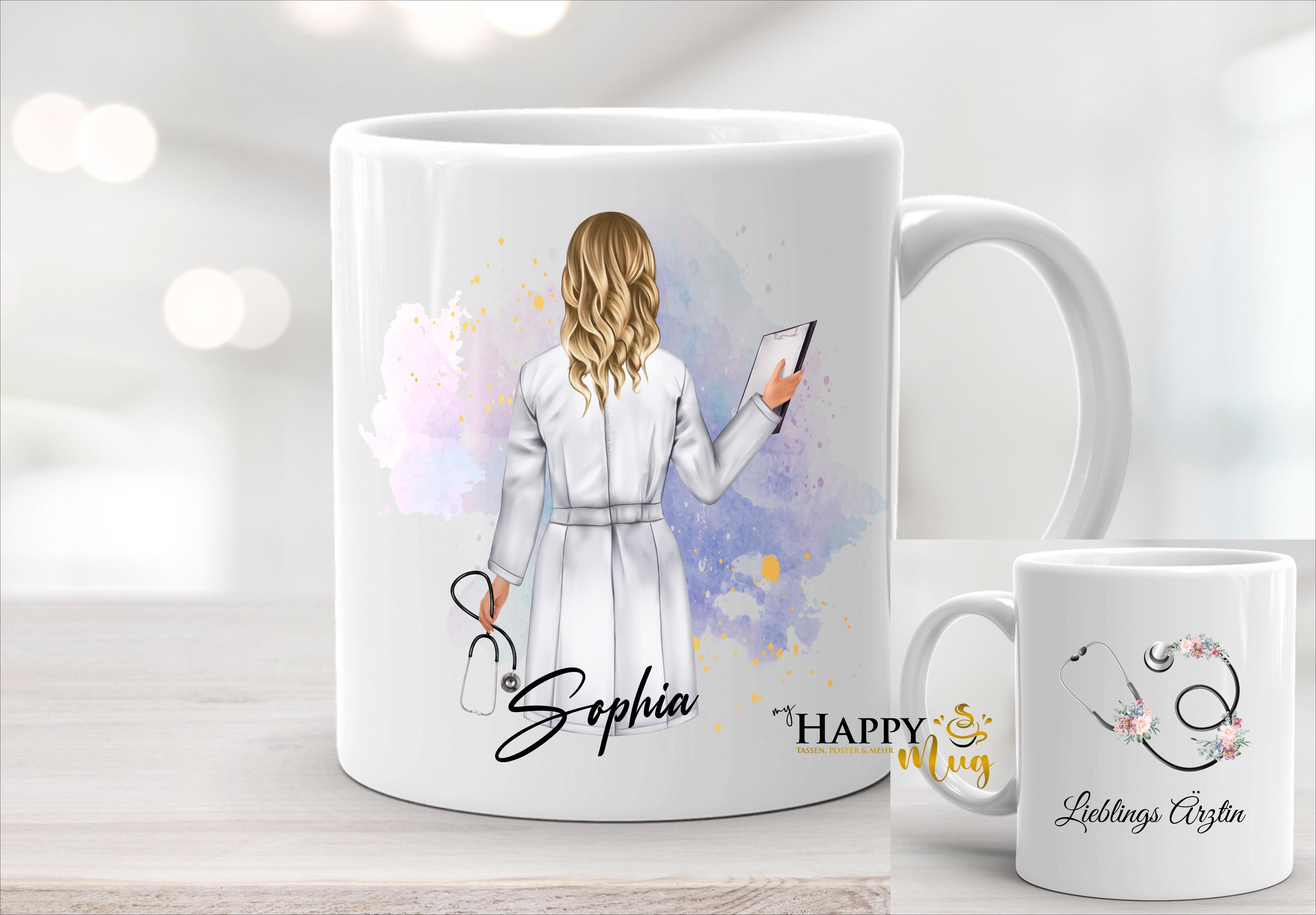 Tasse „Einen Guten Arzt…“ – 320 Ml Keramikbecher Mit Spruch, Perfekt Als Arzt-Geschenk
