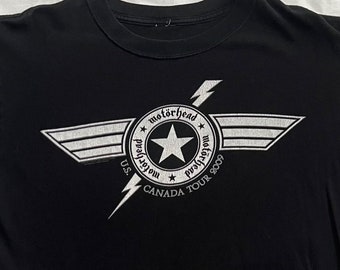 1985 Vintage Motörhead 10th Anniversary World Tour T-shirt | Band